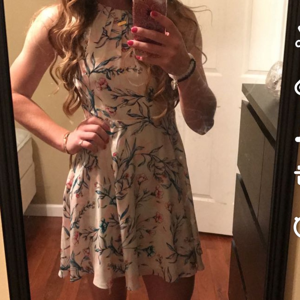 Express Floral Dress